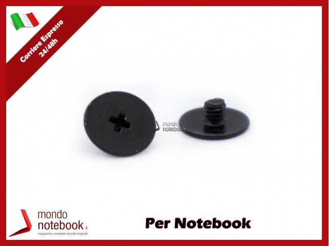 Vite di Fissaggio Notebook [M2,5*3L 7,8mm] (1 PZ) (Nere)